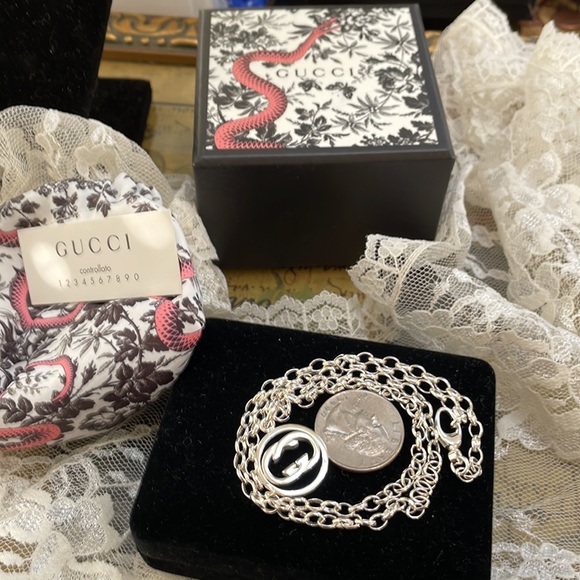 Gucci 925 Sterling Necklace - Picture 12 of 15